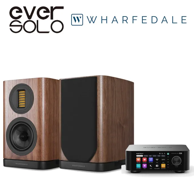 【eversolo】兩聲道音響組合(Play CD Edition + Wharfedale EVO 5.1 喇叭)