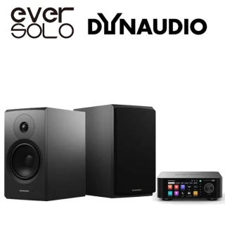 【eversolo】兩聲道音響組合(Play + Dynaudio Emit 20 喇叭)