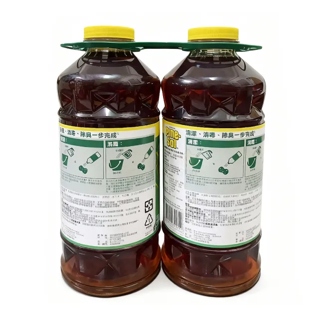 【Star 星】Pine-Sol 兩倍濃縮 松木香2入(松木香 多用途清潔劑 1.77公升 X 2入)