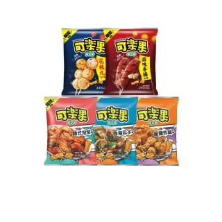 【可樂果】期間限定口味-炒海瓜子/韓式泡菜/椒鹽炸雞/花枝丸口味/蒜味香腸口味(160gx12包-任選1口味)