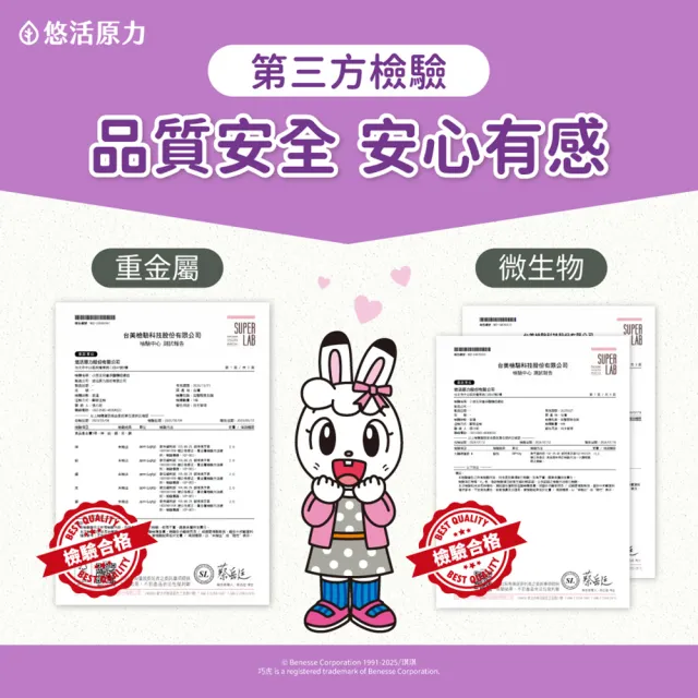 【悠活原力】巧虎聯名小悠活兒童多醣體咀嚼錠x1(30錠/盒 葡聚多醣體 接骨木莓 鋅酵母 維生素)