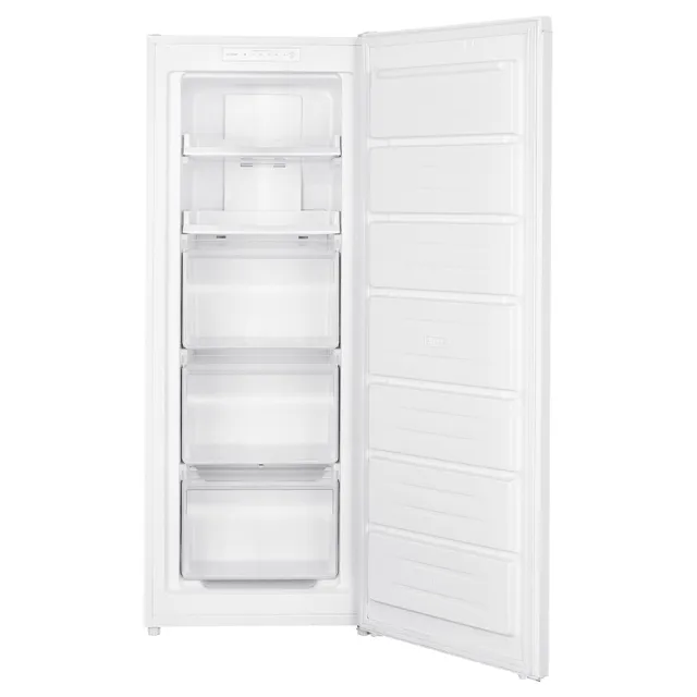 【Haier 海爾】58H快配★160L無霜直立式冷凍櫃 白色(HFZ-170TW)