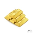 【點睛品】珍藏金磚造型小金豆6塊1.56錢_計價黃金(6克_網路獨家款)