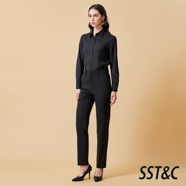 【SST&C】女裝 標準版素色長袖襯衫/基本款襯衫(多款任選)(OUT)(雙11限定)