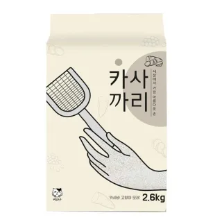 【愛寵】韓國珍珠木薯貓砂2.6kg-單入(木薯貓砂 木薯砂 礦砂 破碎砂 豆腐砂)