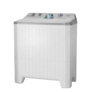 【Panasonic 國際牌】58H快配★12公斤雙槽大容量洗衣機-瓷灰白(NA-W120G1)