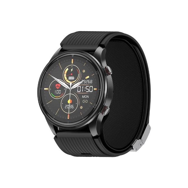 JSmax SW-P700 是一款多功能智慧手錶，具備心率偵測、血氧監測、計步、久坐提醒、睡眠監測、簡訊、社群訊息通知、健康資料追蹤、運動模式、計時、鬧鐘等功能。支援 iOS 和 Android 系統，黑色設計，2吋以下螢幕，待機時間達21-30天，重量僅89g，輕便易攜。內附磁吸式USB充電線，充電時間約2-3小時，主機保固一年，配件保固3個月。