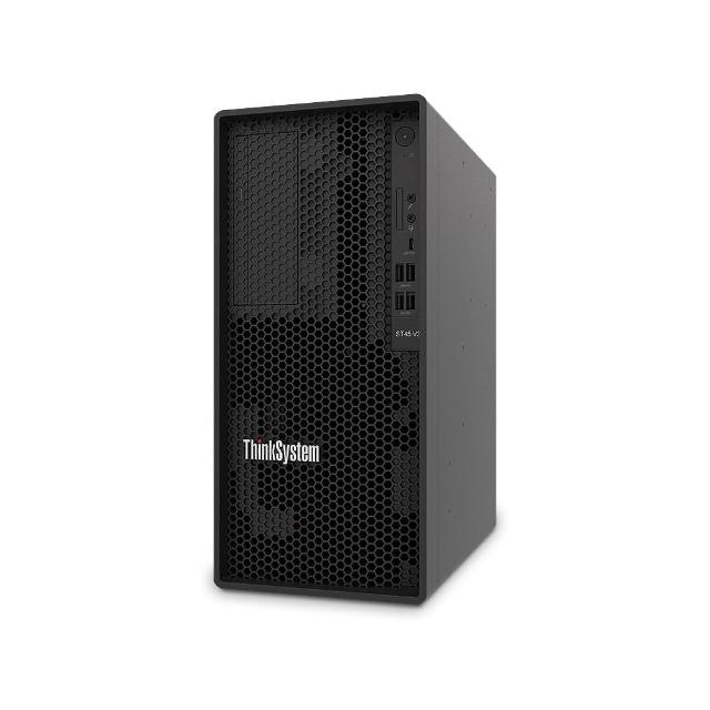 【Lenovo】4124P 四核直立伺服器(ST45 V3/AMD EPYC 4124P/16G/2TBx2 HDD/300W/Non-OS)