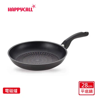 【HAPPYCALL】鈦電漿IH耐蝕不沾鍋平底鍋28cm(電磁爐適用)