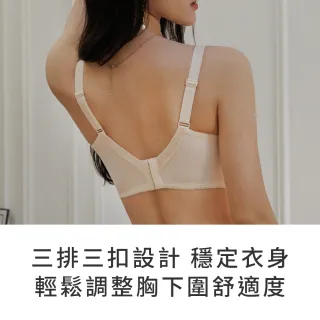 【玉如阿姨】深夜獨白內衣※0796膚(C.D.E罩 重機能  集中 低脊心 涼感 台灣製)