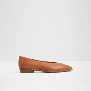 【ALDO】DEVERETERIEL-素色平底鞋-女鞋(咖啡色)