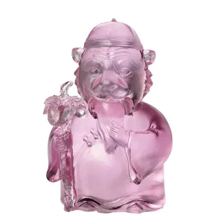 【tittot 琉園】悅躍大壽_五福將系列_(祝壽、仙翁、老虎、Q版公仔、琉璃、水晶、藝術品、企業、擺飾)