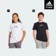 【adidas 愛迪達】精選兒童休閒運動短袖上衣 T恤 大童款 童裝 男童/女童(多款任選)
