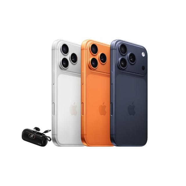 【Apple】iPhone 17 Pro Max(2TB/6.9吋)(20W口袋快充行電組)