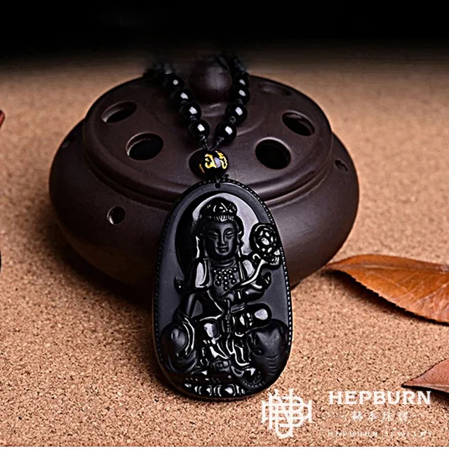 【赫本珠寶】磨砂黑曜石十二生肖屬相守護神-八大守護神