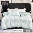 【ALAI 寢飾工場】台灣製 買一送一 60支天絲床包枕套組(單人/雙人/加大/素色 花款任選)