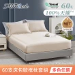 【MIT iLook】獨家台灣製 頂級60支100%萊賽爾天絲™300織-床包歐框枕套組(單人/雙人/加大 多色選)