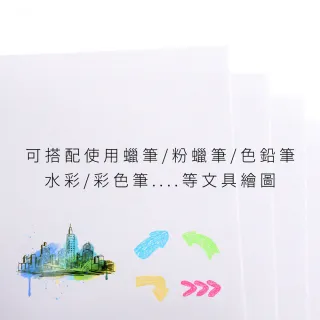 【CLEAN 克林】紙博館 A4 120P 圖畫紙 100張/包 #FU040(畫圖紙 蠟筆 彩色筆 水彩 素描 色鉛筆)