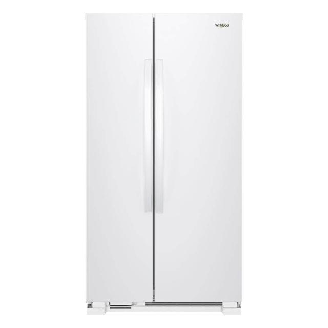 【Whirlpool 惠而浦】58H快配740L大容量定頻對開雙門冰箱(WRS315SNHW)