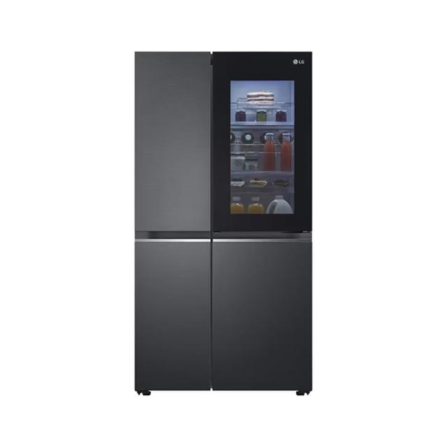 【LG 樂金】653公升InstaView☆敲敲看門中門冰箱 夜墨黑(GL-QL62MB)