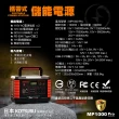【KOTSURU】8馬赫戶外行動電源 1000W超大功率儲能電瓶+贈120W太陽能板(無聲發電機 緊急用電 含AI偵測系統)
