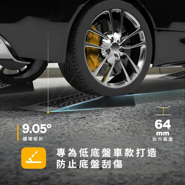 【Life工具】維修斜坡 保養支架 修車坡道 汽車維修坡道 汽車上坡道 130-GT13P 修坡板 登車板(升高坡道)
