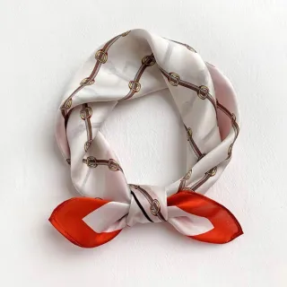 【JC Collection】☆台灣現貨☆韓國純蠶絲時尚高雅柔和領巾絲巾｜四季百搭