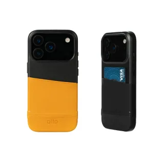 【alto 奧沰】iPhone 17 Pro 6.3吋 Metro系列 插卡式輕薄防摔皮革手機殼(真皮 插卡 防摔 輕薄)