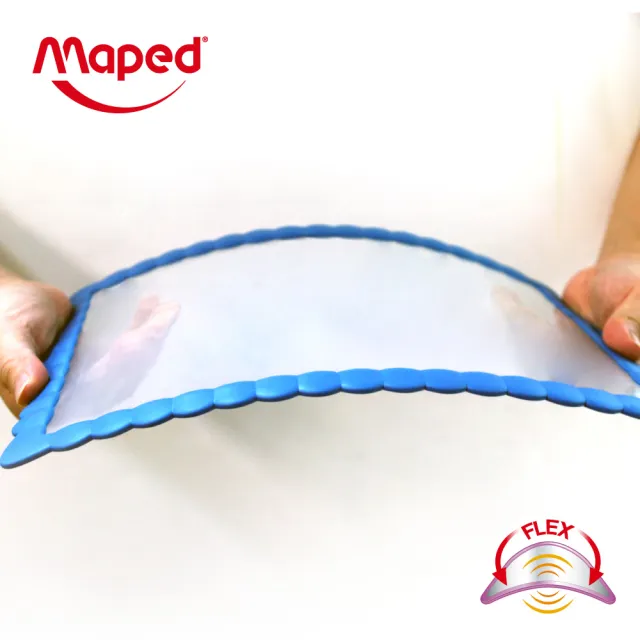 【法國Maped】抗斷裂透明塗鴉板(顏色隨機出貨)