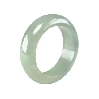 【漢石齋】天然翡翠A貨 全玉戒指 芙蓉種(版寬隨機出貨)