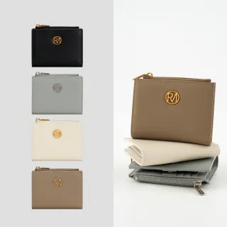 【ROBINMAY】塔利斯真皮零錢短夾 頭層皮(壓扣封口/多色任選)