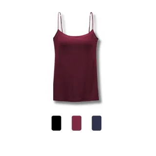 【amica】纖柔發熱細肩帶BRA(內搭上衣 背心 居家服 保暖背心 bra 保暖內衣 內搭衣女)