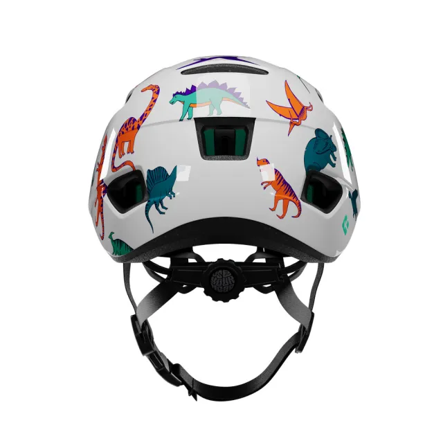 【LAZER】PNUT 2.0 KinetiCore 幼童用 自行車安全帽 彩色恐龍