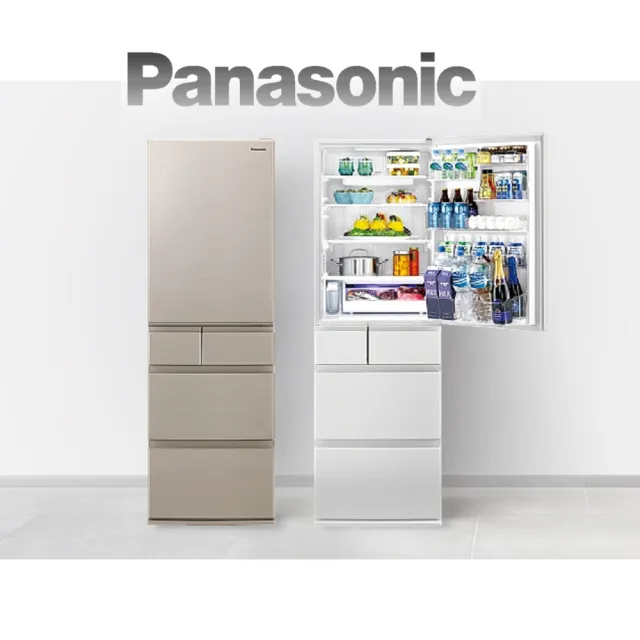 【Panasonic 國際牌】406公升一級變頻平面鋼板5門電冰箱(NR-E417XT)