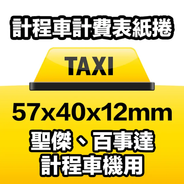 【CLEAN 克林】20捲裝 感熱紙捲 57×40x12mm(sunmi 熊貓機 商米機 ubereats POS機 熱感紙 收據紙 刷卡機)