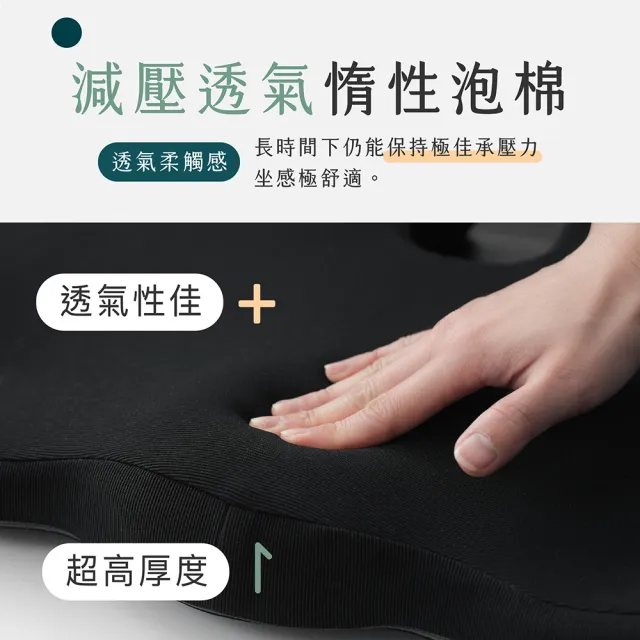 【適肌工坊】適肌坐骨墊(護脊坐墊/美姿調整椅)