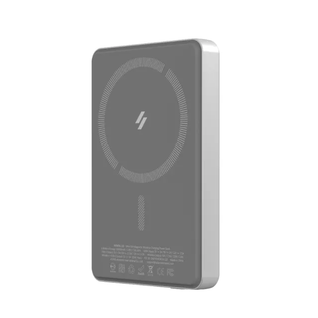 【ADAM 亞果元素】VIONTA L10 10000mAh 超薄型磁吸行動電源(已有標示Wh 獨家飛航模式)