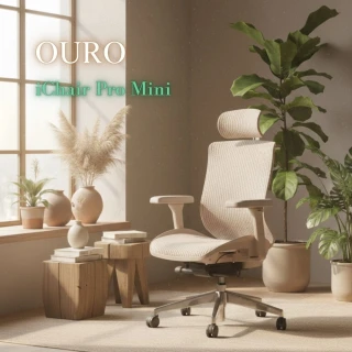 【OURO】iChair Pro Mini(為女生及小身形打造 德國網布 前傾 14項調節 人體工學椅 電腦椅 辦公椅)