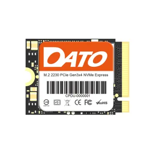 【DATO 達多】DP330 512GB M.2 2230 PCIe Gen3x4 內接式SSD 固態硬碟(最高達讀:2500MB/s 寫:1700MB/s)