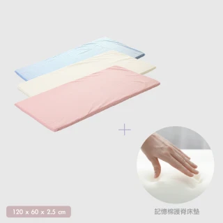【L.A. Baby】嬰兒護脊床墊中床專用(M-床墊厚度2.5cm)