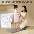 【大江】2入 Ag+日本銀離子抗菌吸水地墊 加厚絨毛雲端腳感 廁所浴室防滑腳踏墊 速乾止滑墊40x60cm