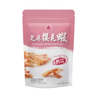 【義美】芝麻櫻花蝦(60g/袋)