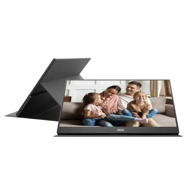 【AOC】16T20 16型 IPS FHD 16:9 60Hz 可攜式螢幕(HDMI/USB-C/內建喇叭)