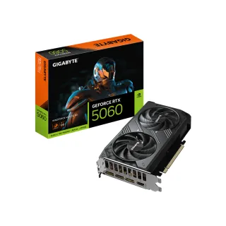 【GIGABYTE 技嘉】GeForce RTX™ 5060 WINDFORCE MAX OC 8G 顯示卡(GV-N506WF2MAX OC-8GD)