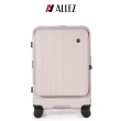 【ALLEZ 奧莉薇閣】速達 25吋 掀旅箱II 前開式 煞車輪 大容量可擴充行李箱(AVT24025)