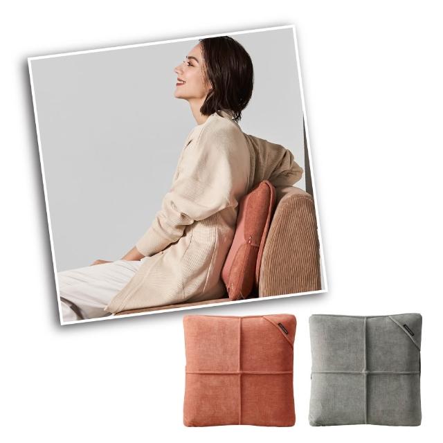 【ATEX】官方旗艦館 Lourdes 超薄輕奢Plus 3D溫熱按摩枕 AX-HC319(可車用/布套可拆洗)