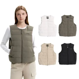【國家地理服飾官方旗艦】女裝 HERON 輕量 羽絨背心(多色可選/鵝絨款/輕量)