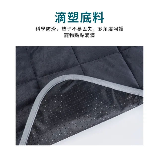 【QLZHS】寵物自熱睡墊 48*70CM 加絨蓄熱保暖墊 寵物睡窩 保暖毯 恒溫墊 寵物床 狗狗床墊 坐墊 狗床 貓床