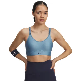 【UNDER ARMOUR】UA 女 Infinity 中衝擊運動內衣_1384123-418(藍色)