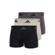 【adidas 愛迪達】男士內褲 三件組 高彈舒適 速乾棉質親膚 四角內褲 平口內褲 三角內褲 內褲(多款任選)